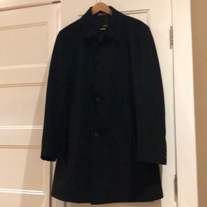 Men’s black BOSS coat